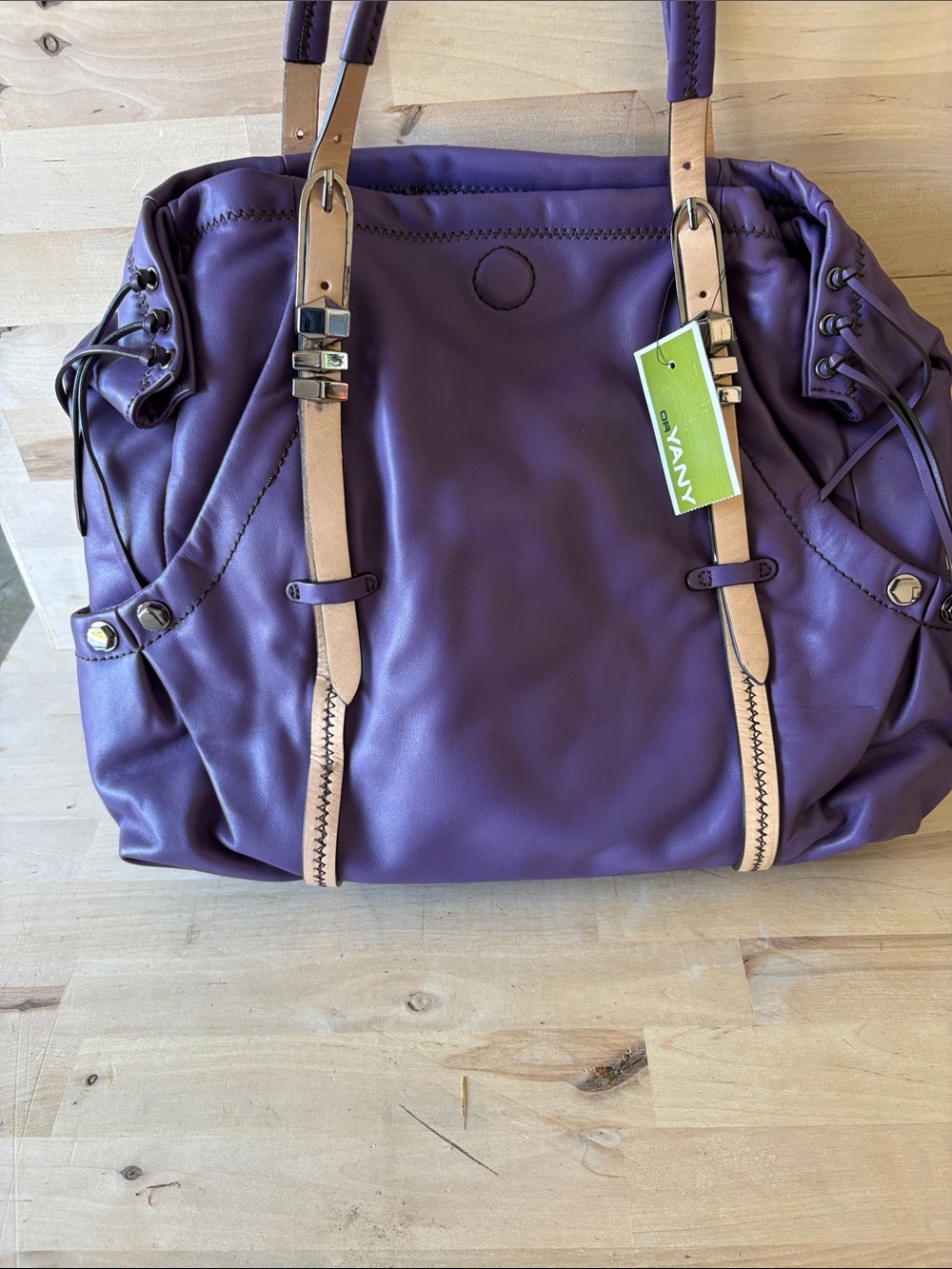 orYANY Purple Satchel